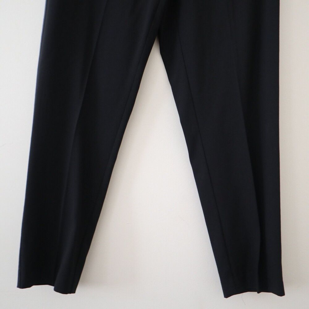 Eileen Fisher Size S Viscose Wool Blend Skinny Dress Pants Black - Picture 5 of 8
